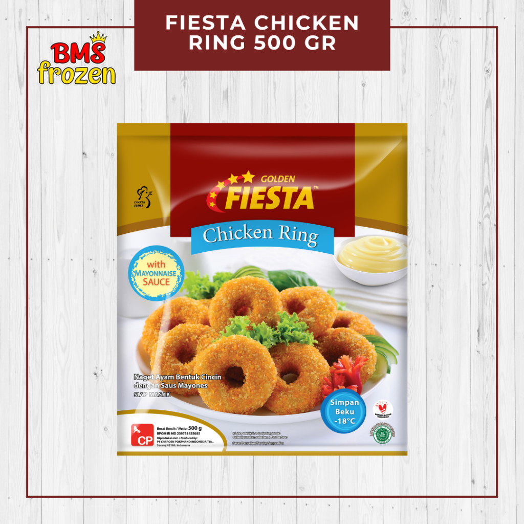 

BMS Frozen Mart | FIesta Chicken Ring 500 gram