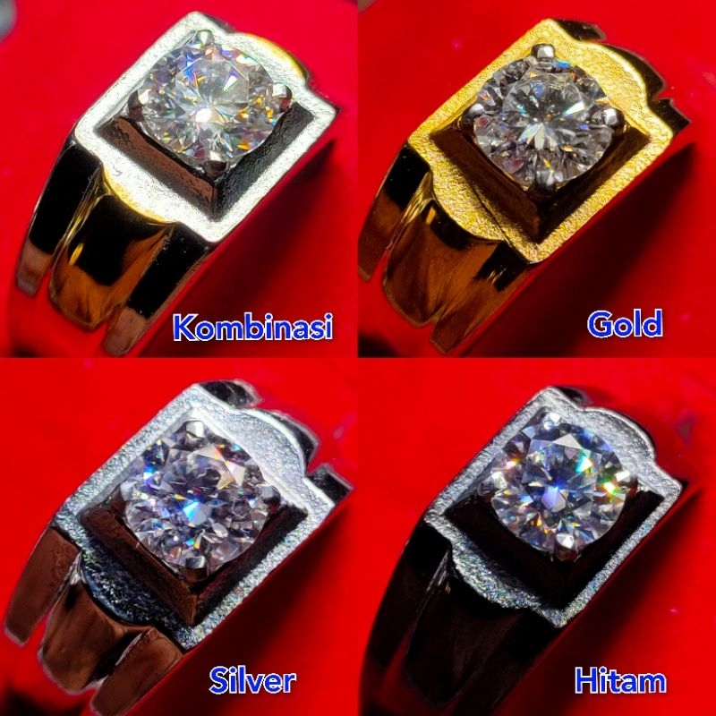 (Promo) BERLIAN MOISSANITE ROUND BRILIANT D VVS1 SPARKLING