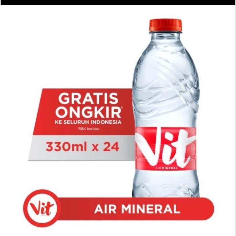 

VIT Air Mineral 330 ml isi 24 botol