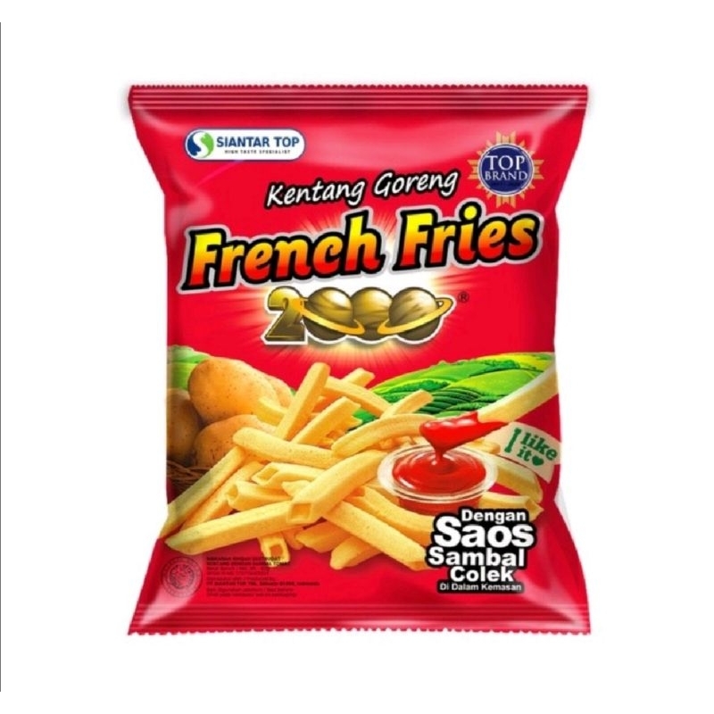 

(KHUSUS BATAM) FRENCH FRIES SNACK KENTANG GORENG DENGAN SAMBAL 65 GR