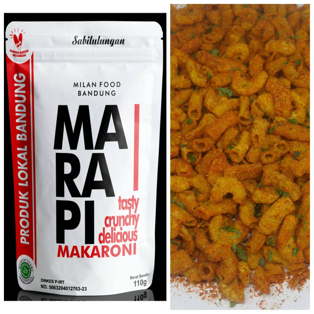 

(NEW) Makaroni Marapi Makanan Ringan 110 gr