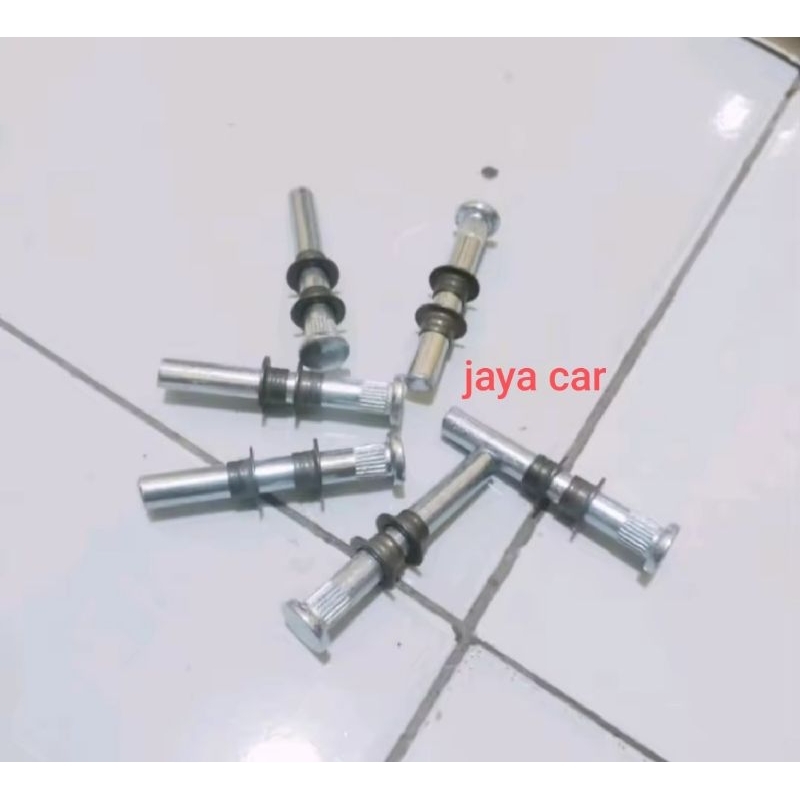 pen as engsel pintu mobil Mitsubishi L300 harga 1set ( 1pc pen pintu + 2bos pen pintu)