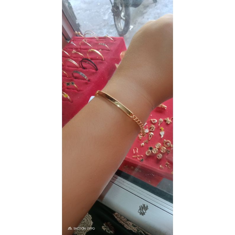 gelangRantaiPlatTitanium