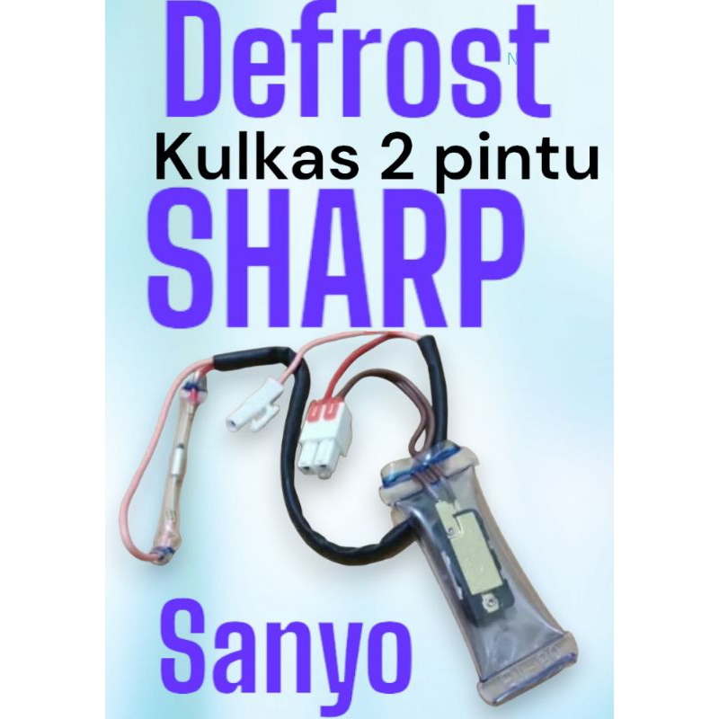 fuse thermofuse thermisror bimetal defrost dan sensor kulkas SHARP