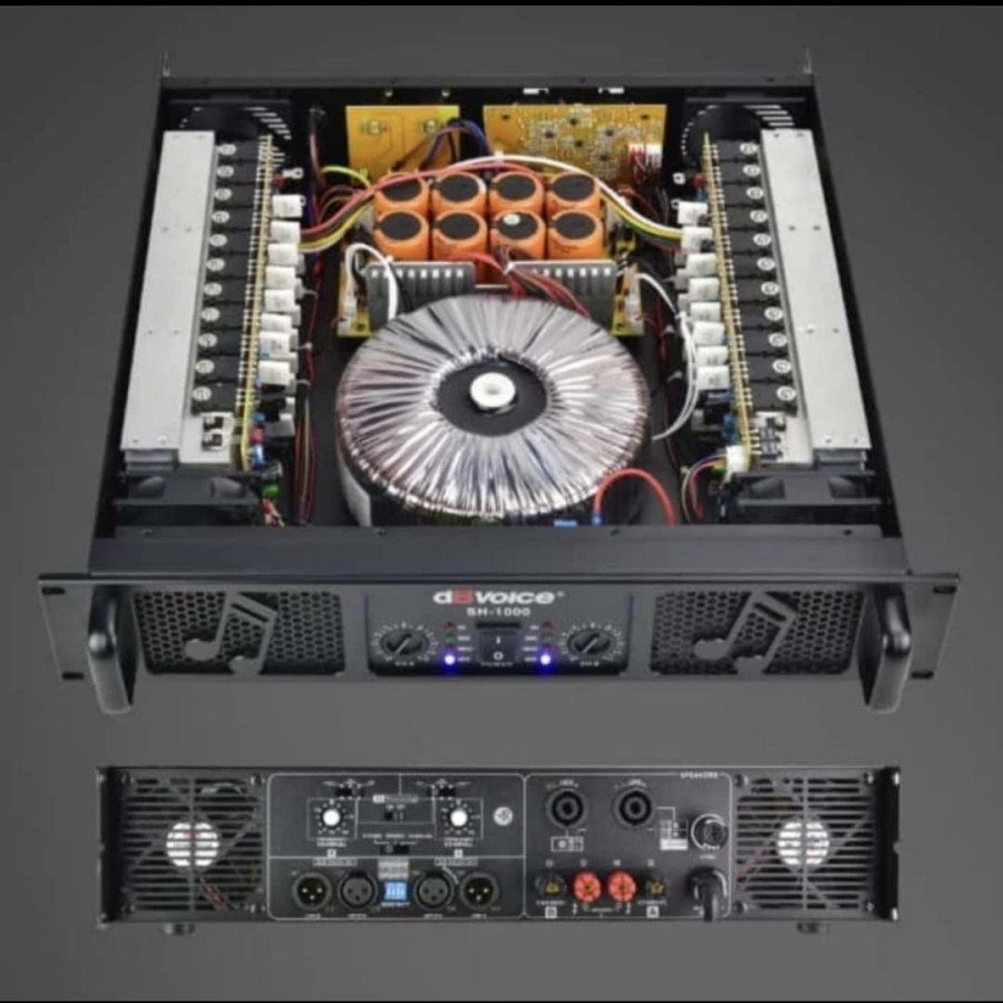 AUDIO Power dB Voice SH 1000 Original Amplifier dbVoice SH1000 Class H