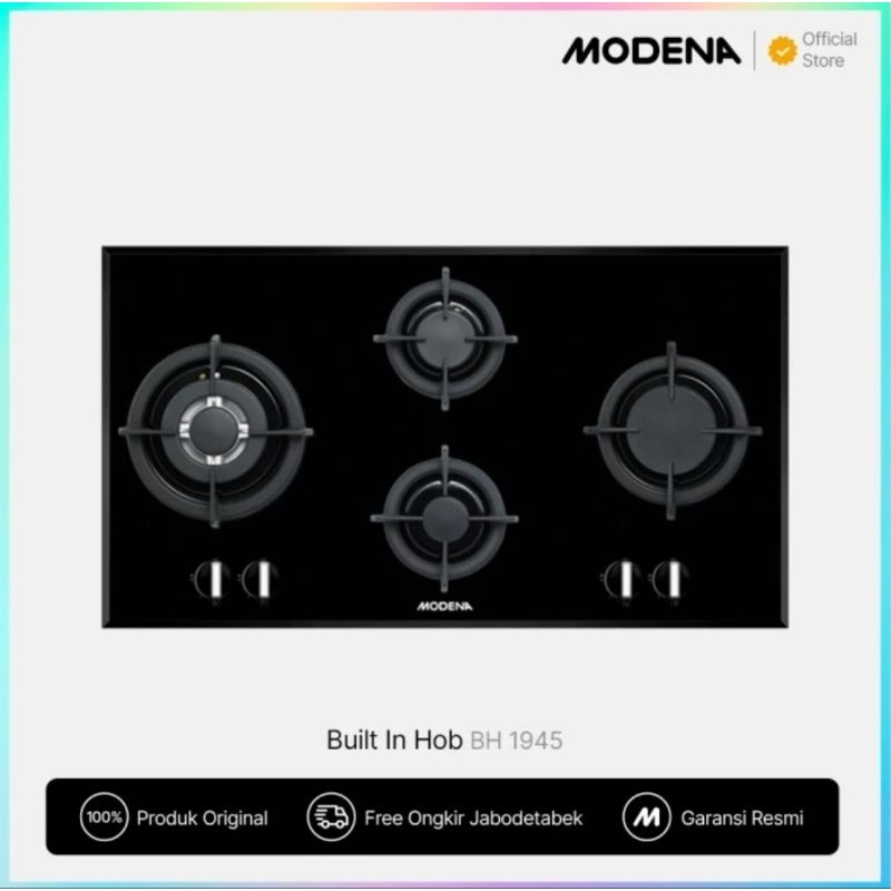 MODENA KOMPOR GAS TANAM 4TUNGKU BH1945