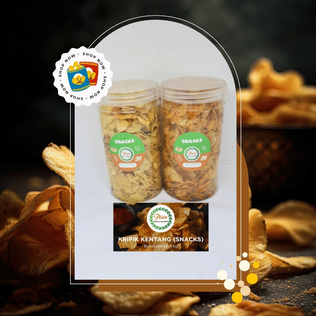

Kripik Kentang (2 varian rasa) isi 250 g
