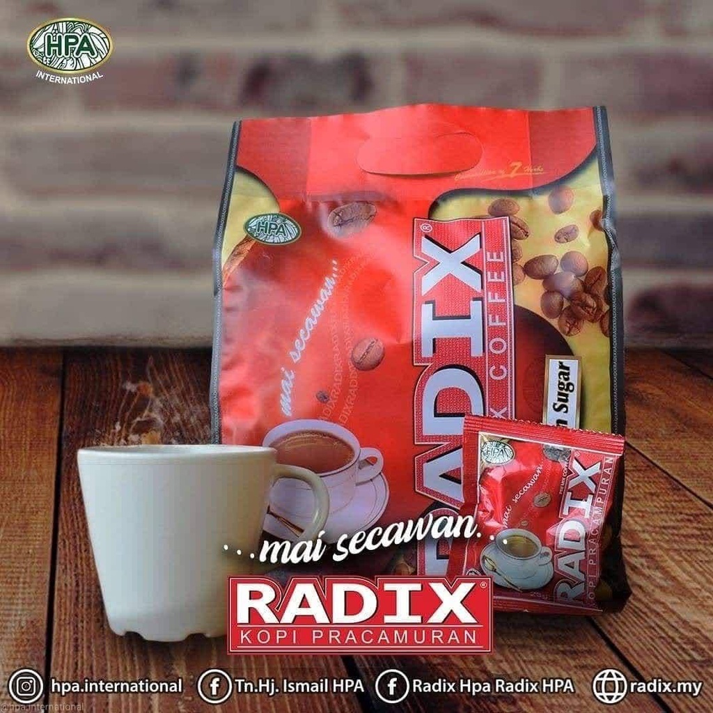 

kopi radix hpa malaysia asli / kopi radix jumbo / kopi radix pak haji original / kopi radix siap minum / kopi radix hitam penambah stamina / kopi radix hpa / kopi radix murah promo