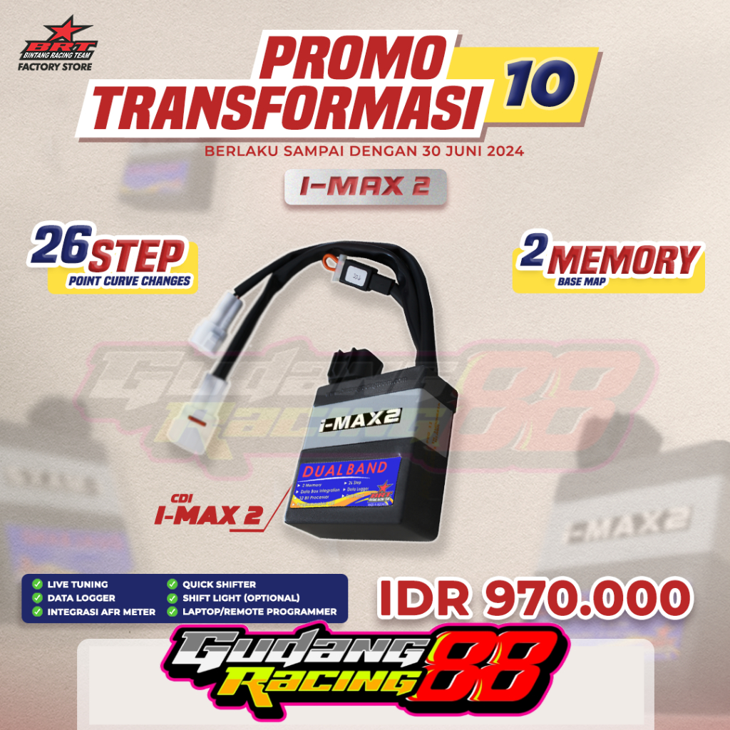 CDI BRT IMAX 2 BRT DUALBAND 26 STEP SUPER 52 STEP SUPER PRO 52 STEP COMMANDER BLADE 110