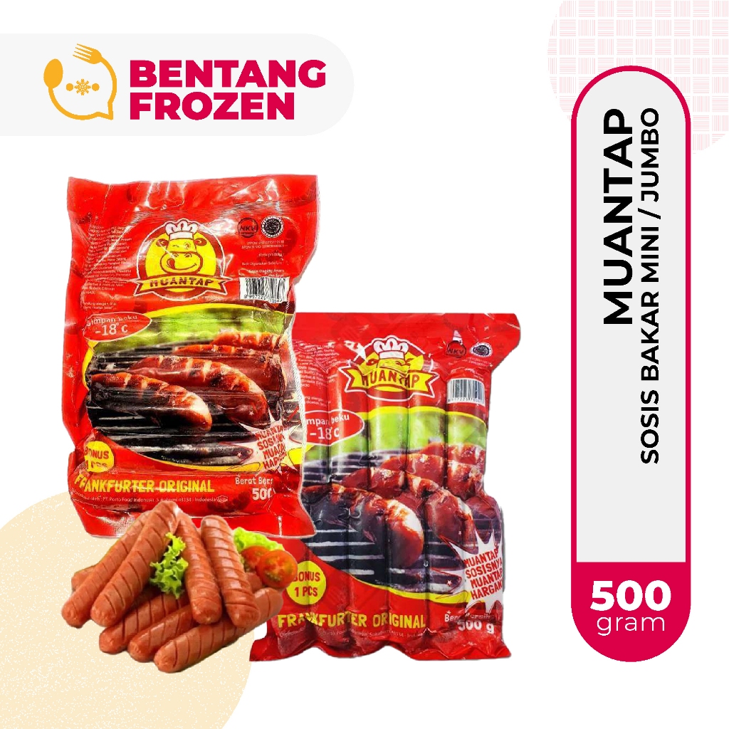 

MUANTAP SOSIS BAKAR MINI JUMBO 500GR