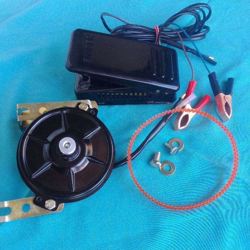 RAKSA Dinamo DC Mesin jahit Vermak Keliling Siap Pakai