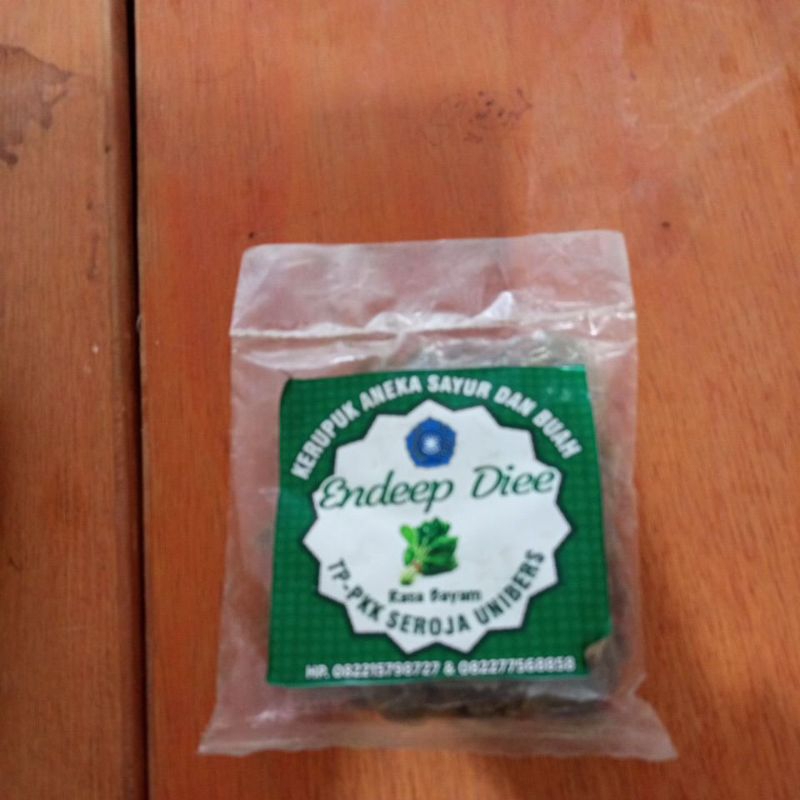 

kerupuk aneka sayur dan buah