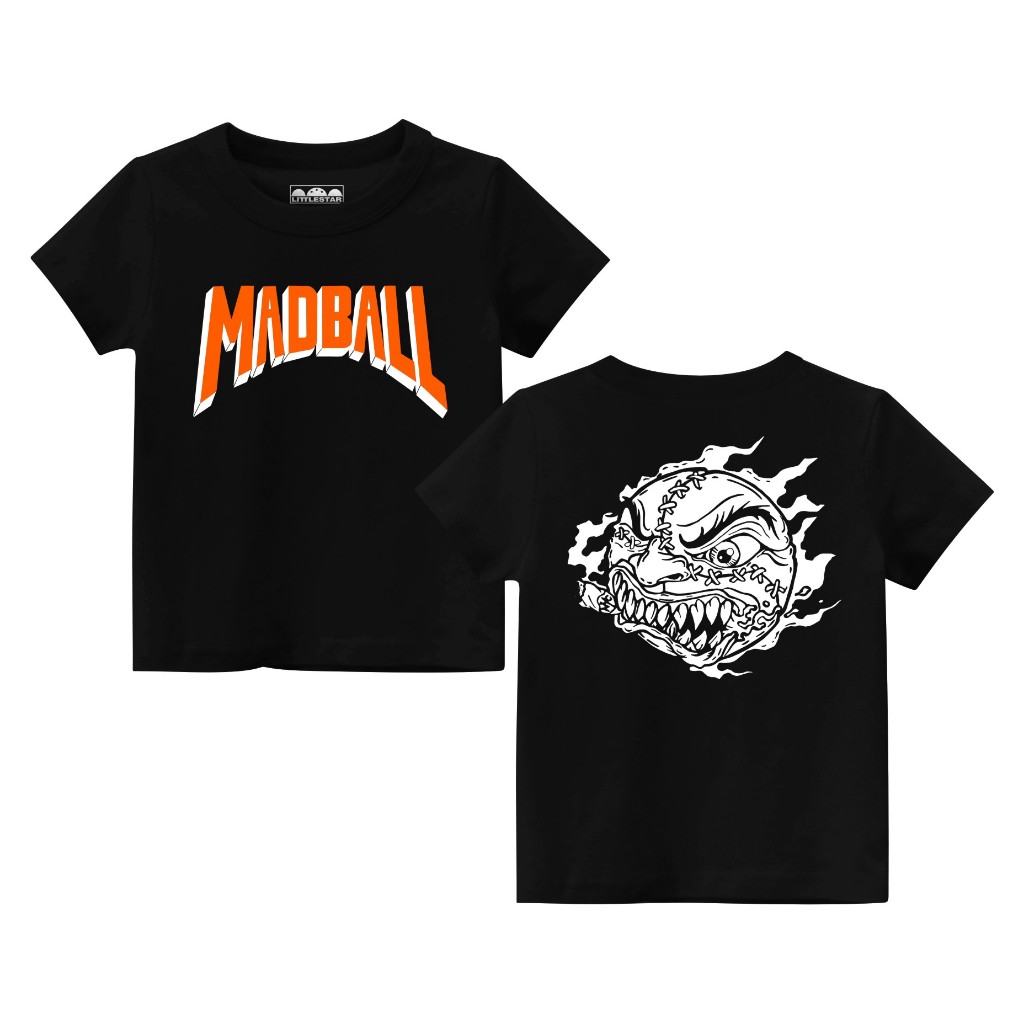 Baju anak Kaos band MADBALL Kaos anak laki-laki dan perempuan untuk usia 1-8 tahun