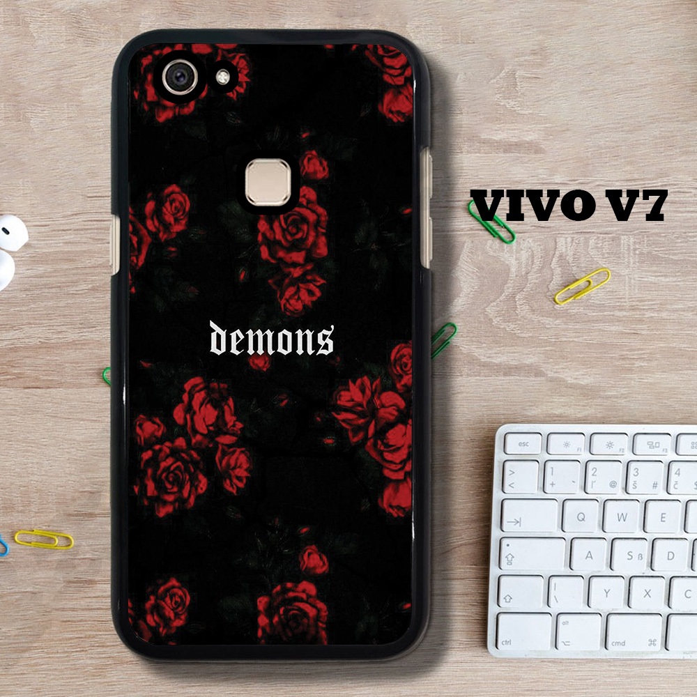[A39] CASING HANDPHONE VIVO V7 CASE VIVO V7 CUSTOM CASE AESTHETIC KEREN LUCU VIRAL TERBARU