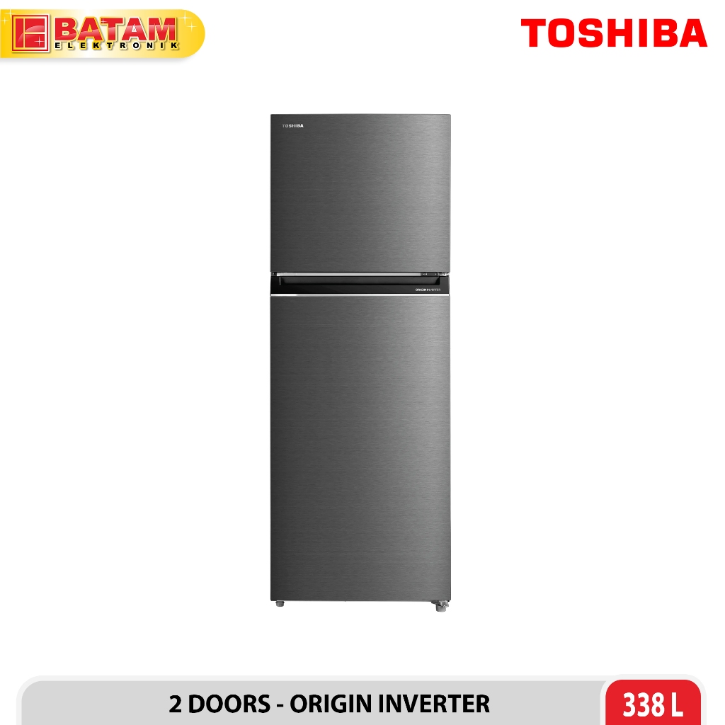 TOSHIBA KULKAS 2 PINTU 338 LITER INVERTER - GR-RT466WE