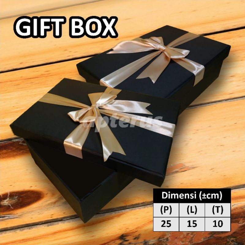 

GIFT BOX / KOTAK KADO / HADIAH - ukuran 25x15x10 cm³