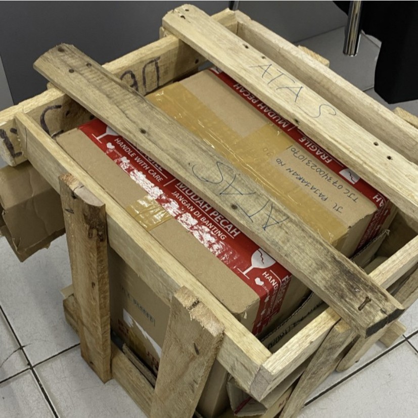 

Packing kayu untuk kemasan Max 60x60x60cm