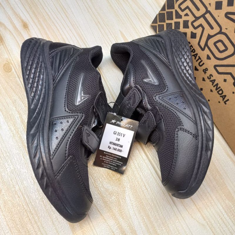 Sepatu sekolah pro att rekat tnggung gi 351