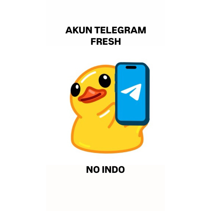 AKUN TELEGRAM FRESH INDO | FAST RESSPON