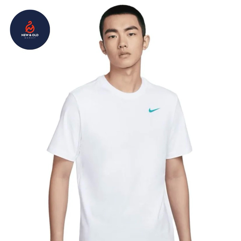 Pakaian Pria Kaos Nike Sportwear CNY SS Gel Apla Men's Size XXL - WHITE