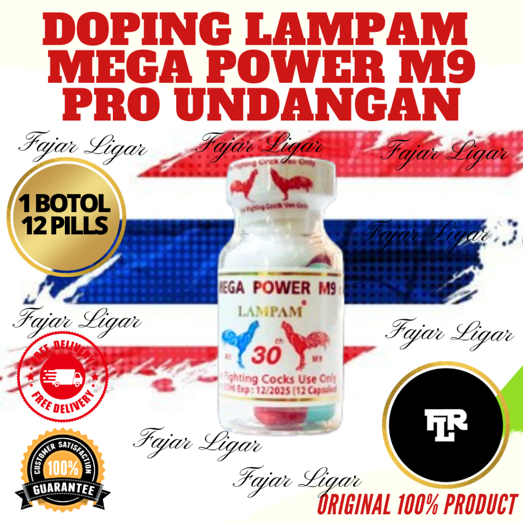 DOPING AYAM SUPER LAMPAM MEGA POWER M9