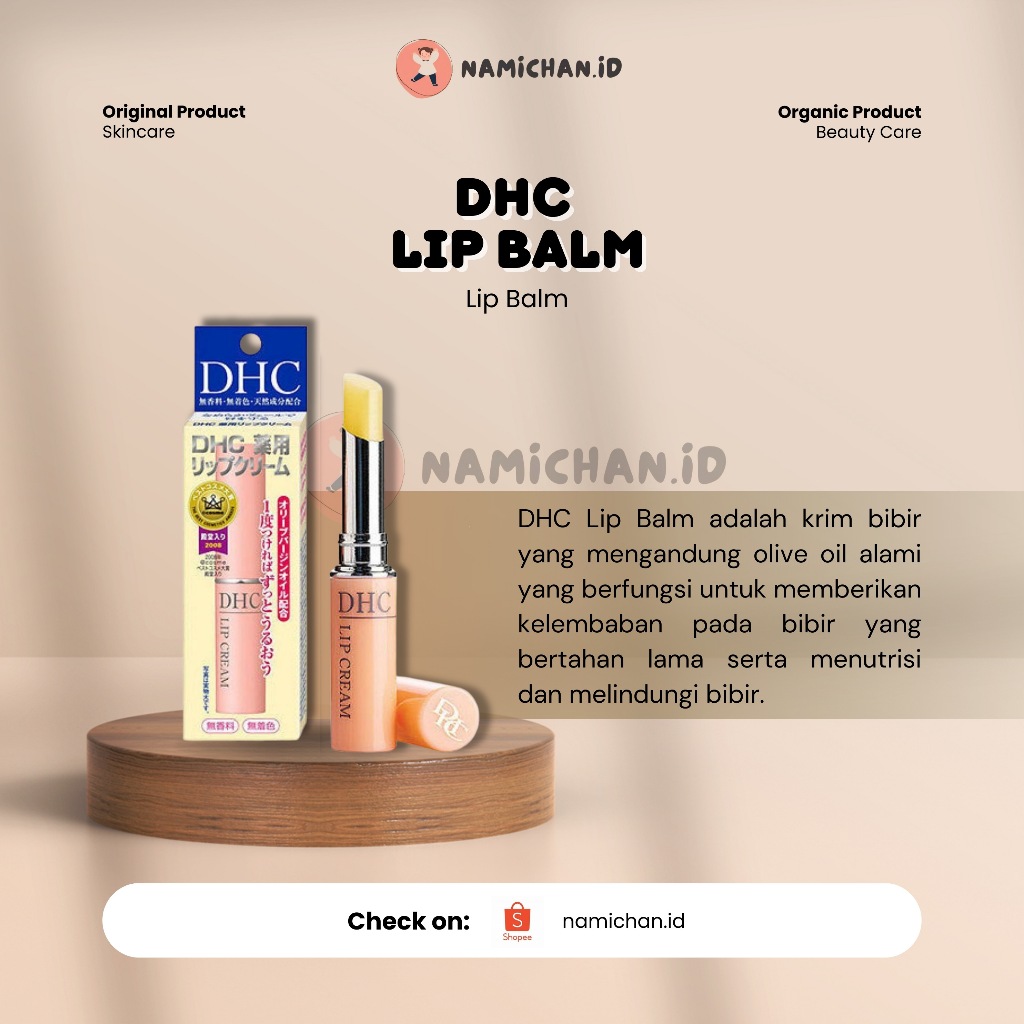 [ PO Japan ]  DHC Lip Balm | DHC Lip Care | DHC Original Jepang