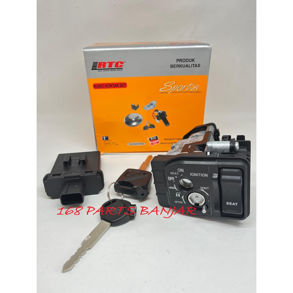 Rtc Kunci Kontak + Set Keyset Honda Scoopy FI 2016 Remote