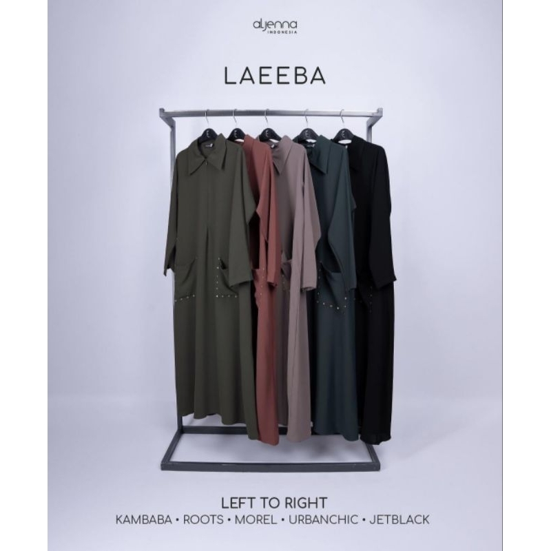 LAEEBA DRESS BLACK BY ALJENNA BAHAN MTA AMEENA TUNIK SIZE LXL MAZEN JETBLACK PREMIUM KAMBABA URBANCH
