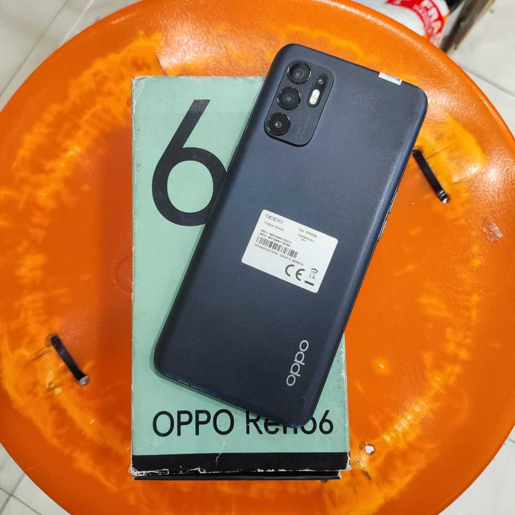 HP Minus Layak Pakai Oppo Reno 6 Ram 8/128GB Hp Second Minus Layak Pakai