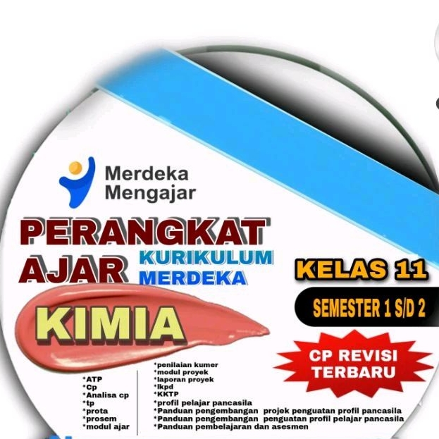 PERANGKAT AJAR KIMIA  KELAS 11 SMA KURIKULUM MERDEKA BELAJAR | modul ajar, rpp
