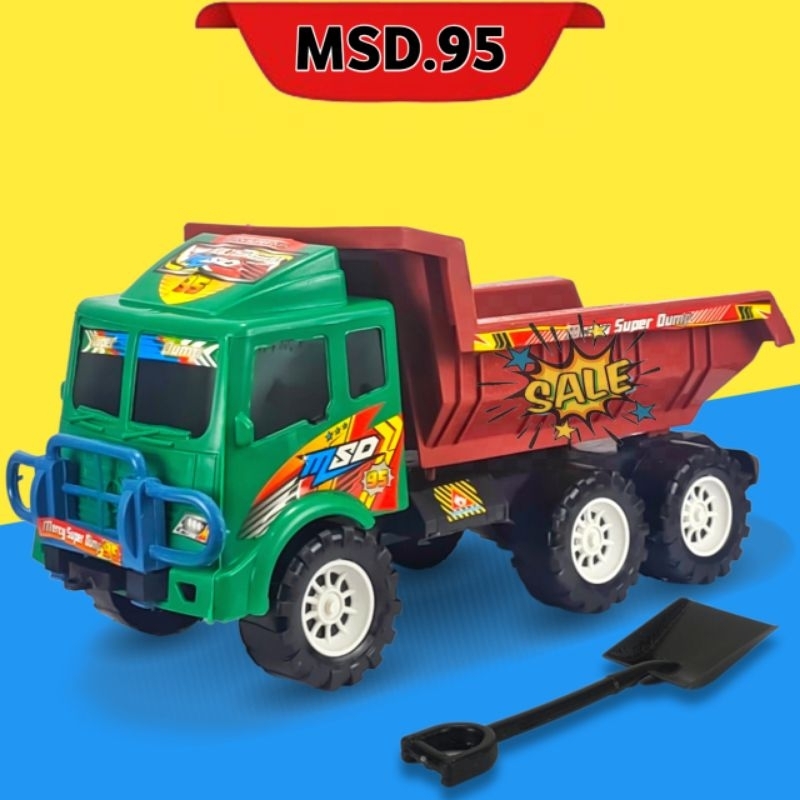 Mainan Anak Truck Dump Jomplang Ukuran Besar MSD95