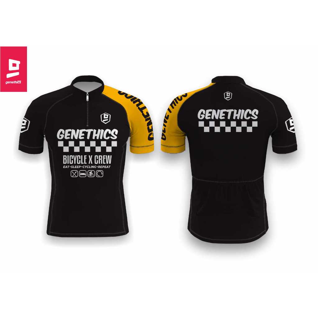 JERSEY SEPEDA ROADBIKE GENETHICS - JERSEY CUSTOM - RB24-011 - JERSEY ROADBIKE - Jersey Genethics - G