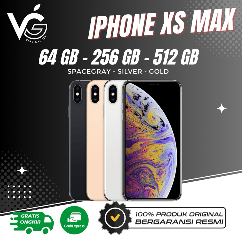 Second iPhone Xs Max 64gb 256gb Fullset No Minus