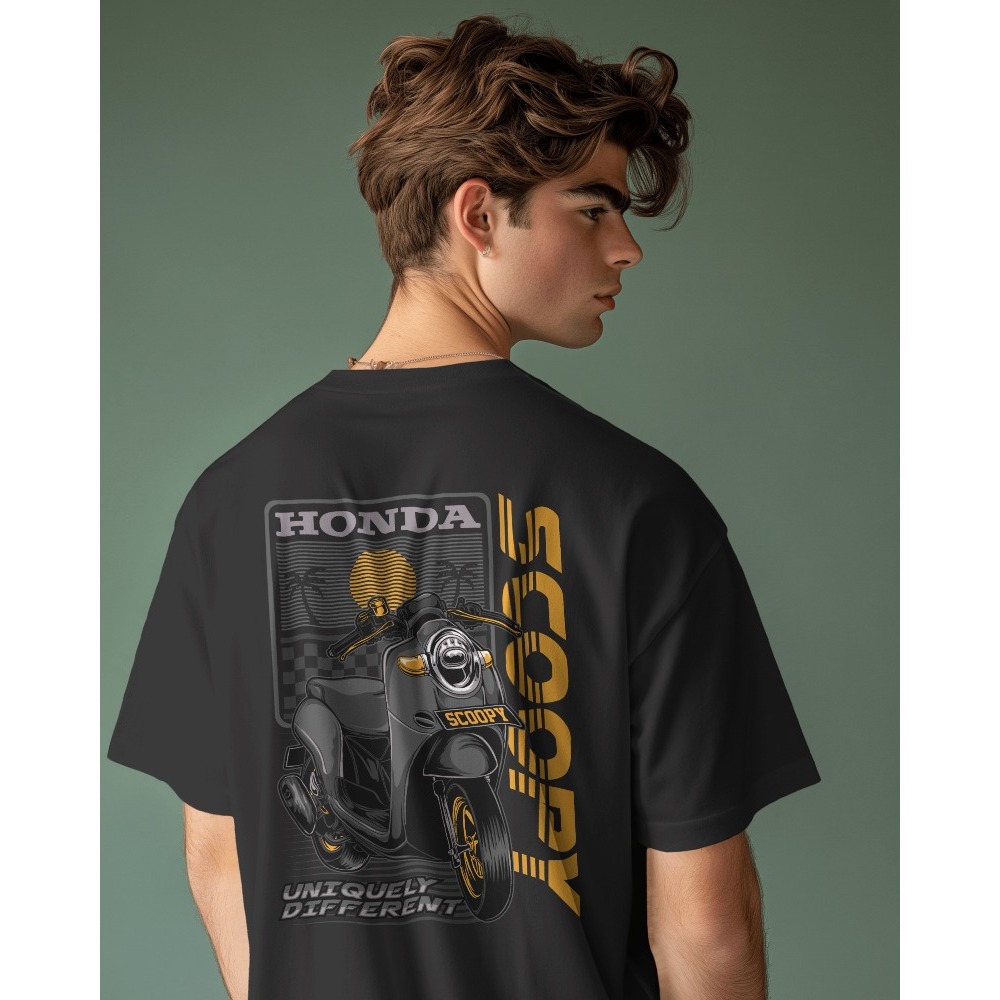 kaos custom motor SCOOPY kaos keren kaos motor kaos touring kaos keren