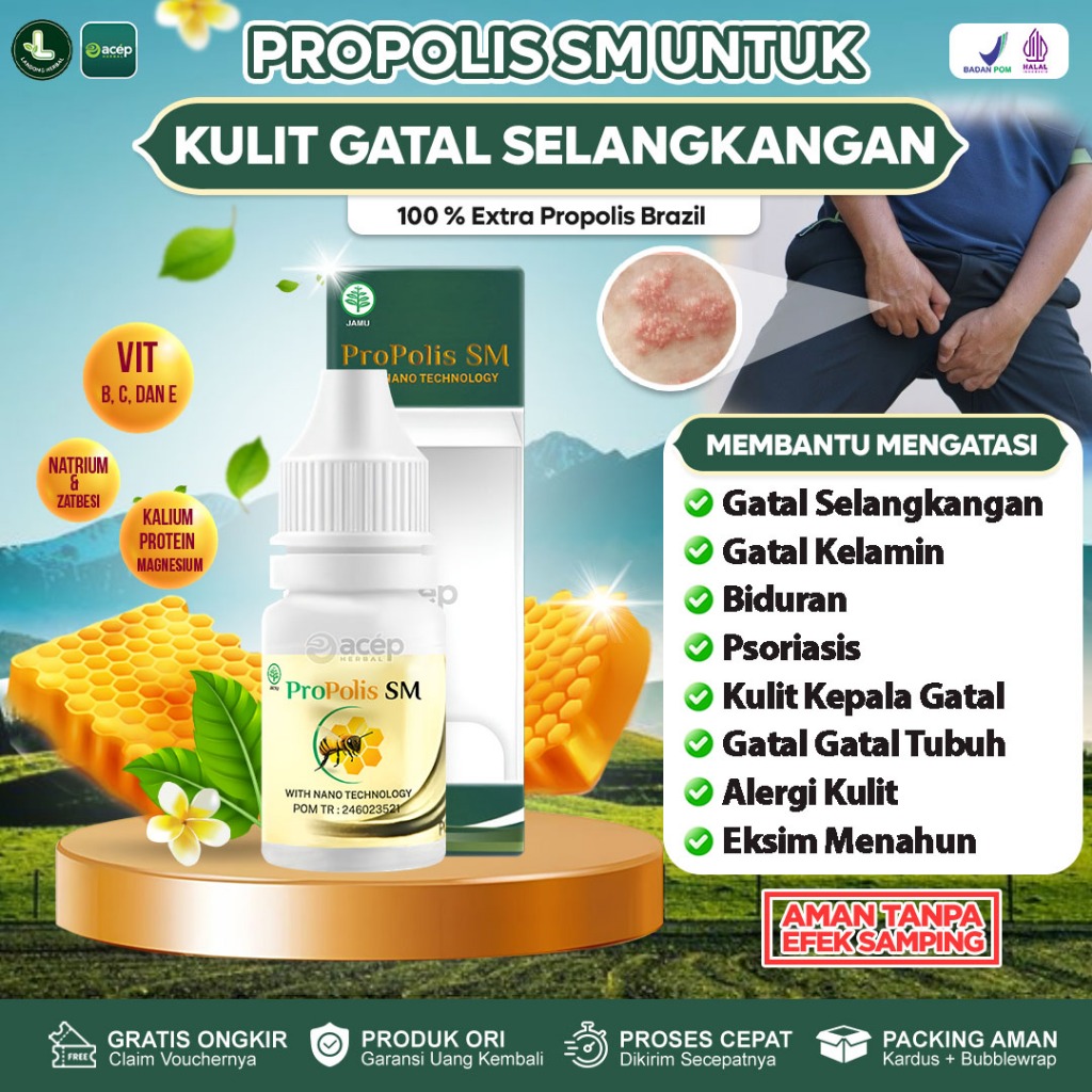Obat Jamur Selangkangan Pria Eksim Basah Dan Kering Biduran Psoriasis Kulit Kepala Gatal Selangkanga
