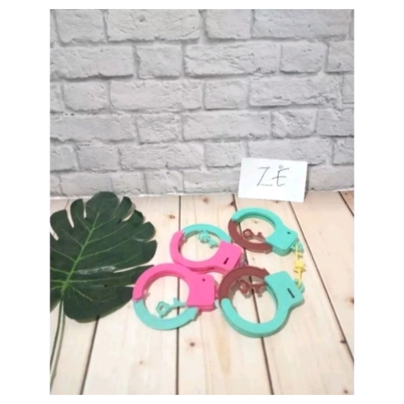 Mainan Anak Borgol Plastik Borgol Tangan