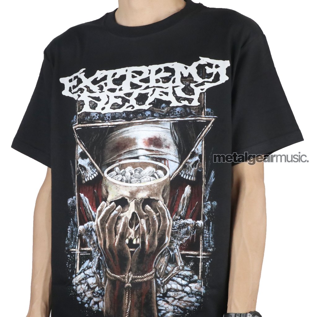 Metalgear Music Original Extreme Decay - Hellcome Tshirt Baju Kaos