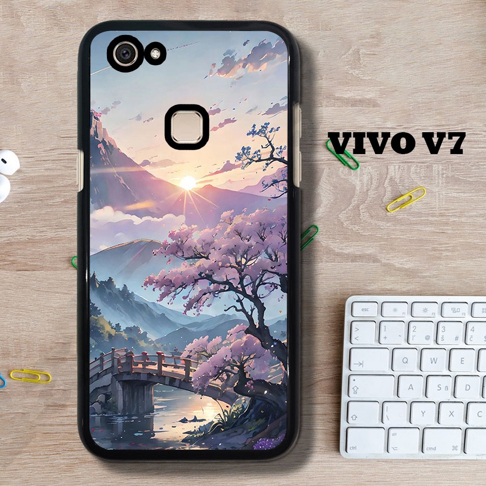 [A78] CASING HANDPHONE VIVO V7 CASE VIVO V7 CUSTOM CASE AESTHETIC KEREN LUCU VIRAL TERBARU