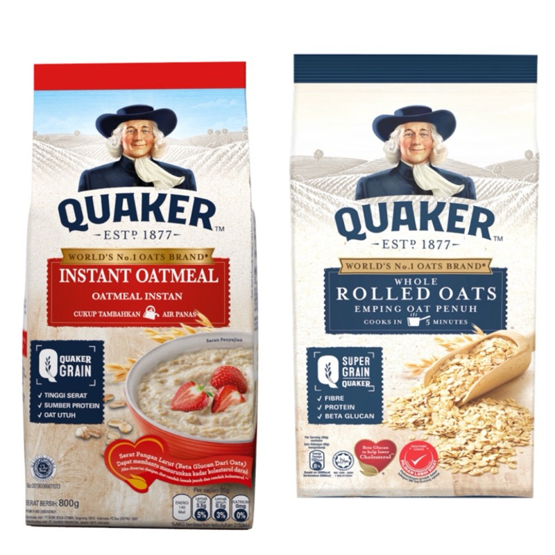 

QUAKER all varian kemasan 800 gram