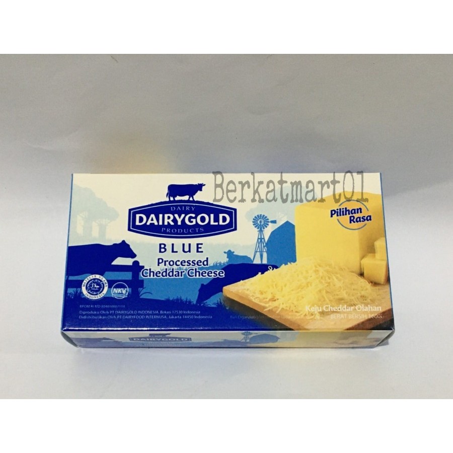 

Dairygold Blue 180gr Dairy Gold Biru Keju Cheese Cheddar Olahan Murah