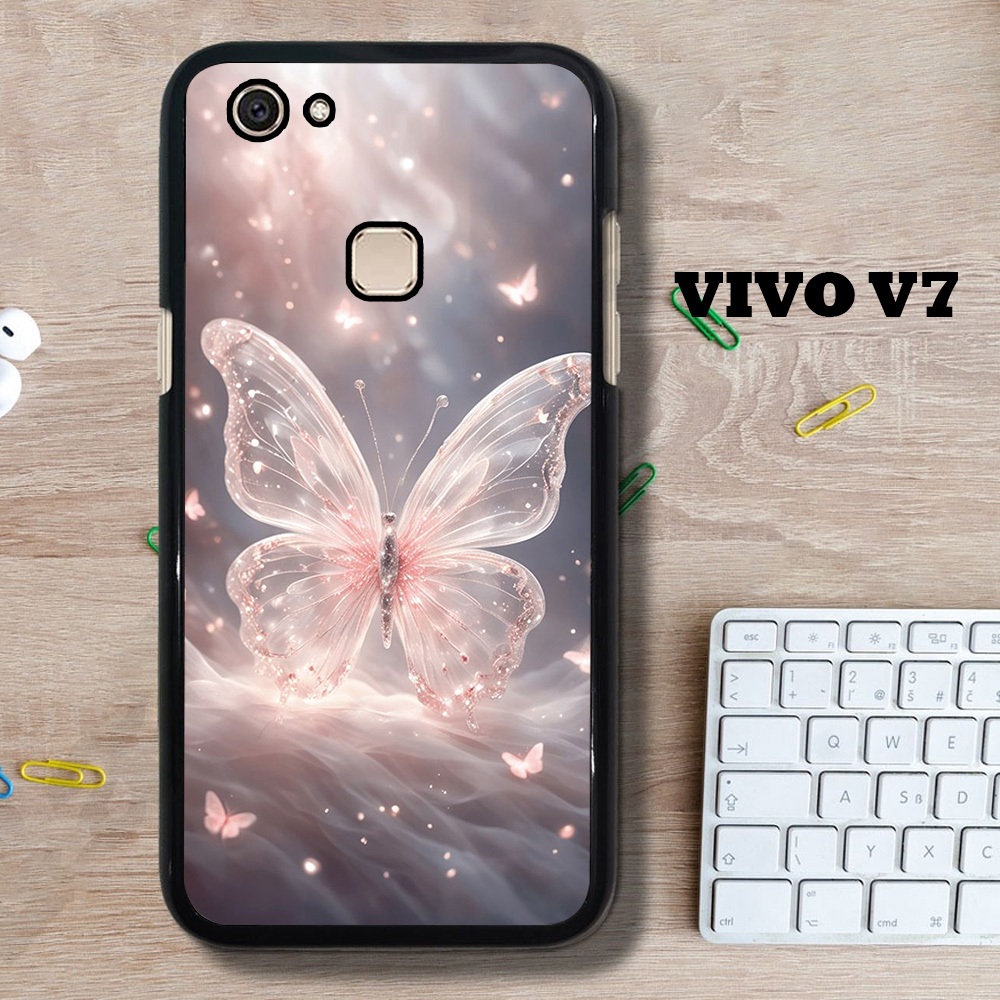 [A94] CASING HANDPHONE VIVO V7 CASE VIVO V7 CUSTOM CASE AESTHETIC KEREN LUCU VIRAL TERBARU