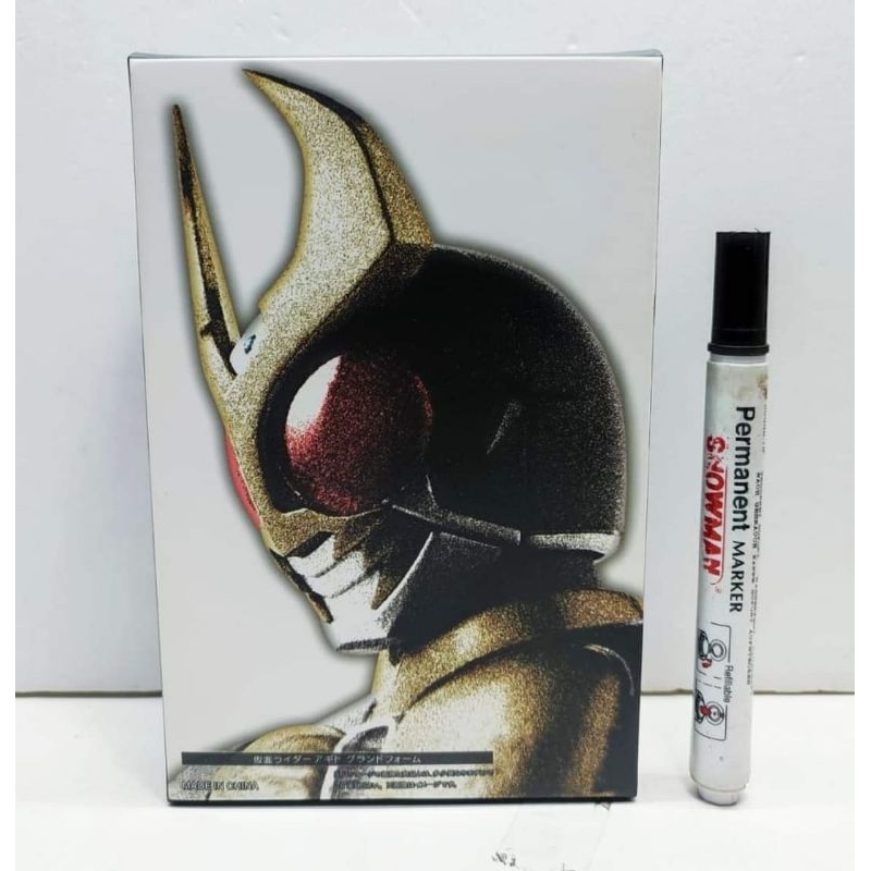 mainan figure kamen rider masked rider agito ground form shf recast bandai tinggi sekitar 6 inch art