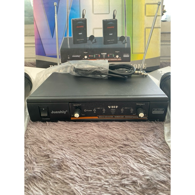 mic Wireless jueshiy addons pegang 1 pasang