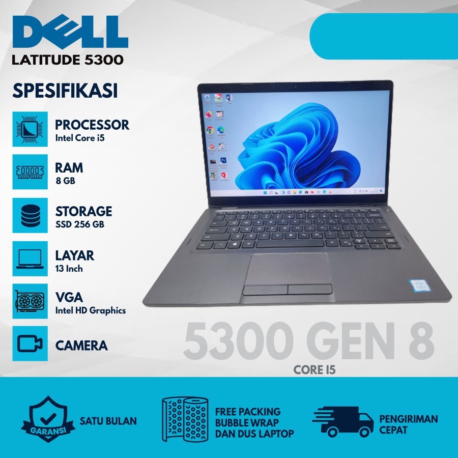 LAPTOP DELL LATITUDE SERIES CORE I5 GEN8