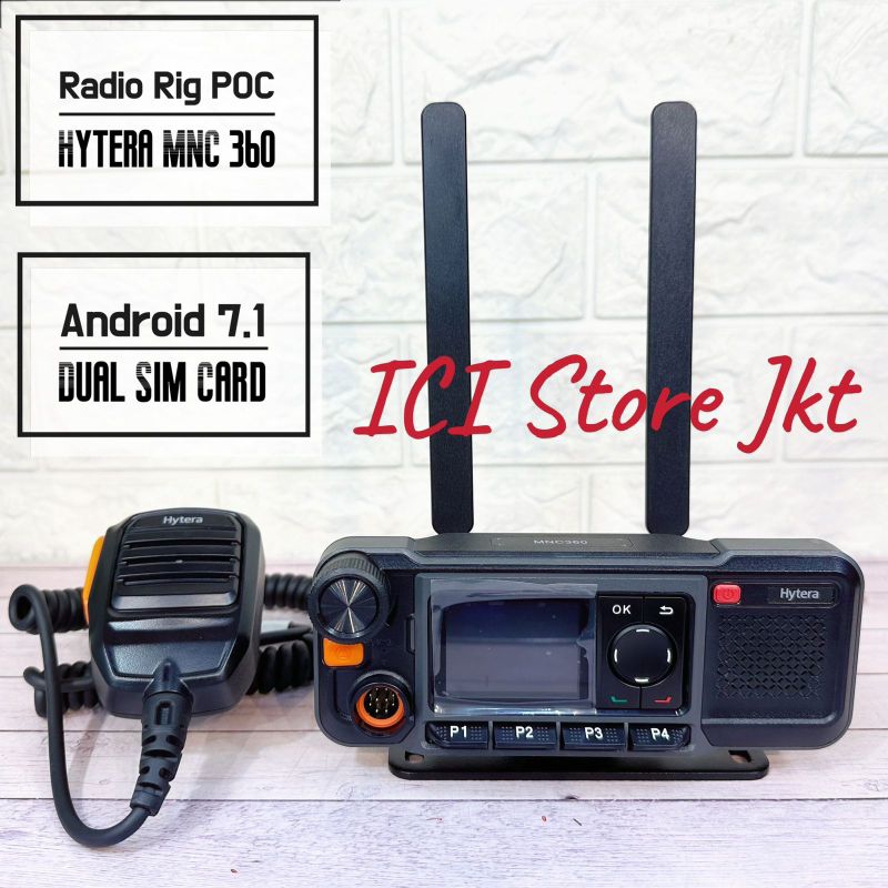Radio Rig Hytera MNC 360 / Radio Rig POC Hytera / Hytera MNC 360 POC