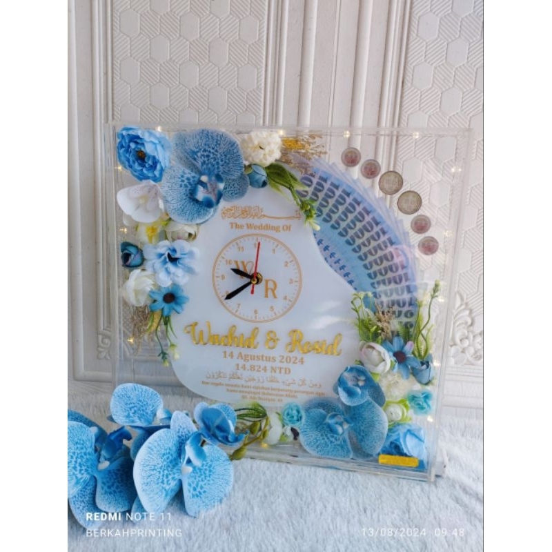 Mahar Akrilik Jam asli