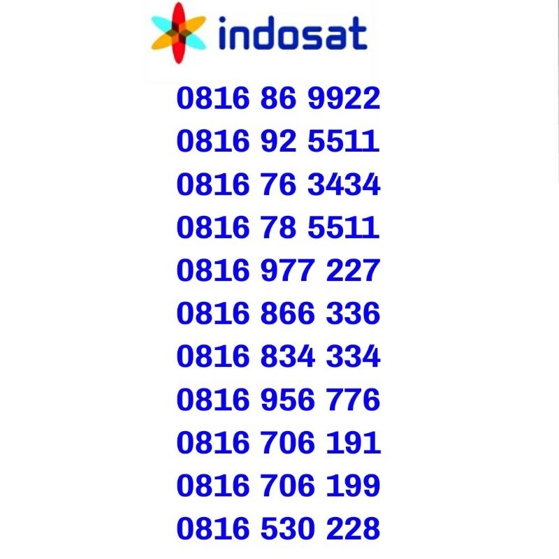 IM3 10 Digit Nomor Cantik