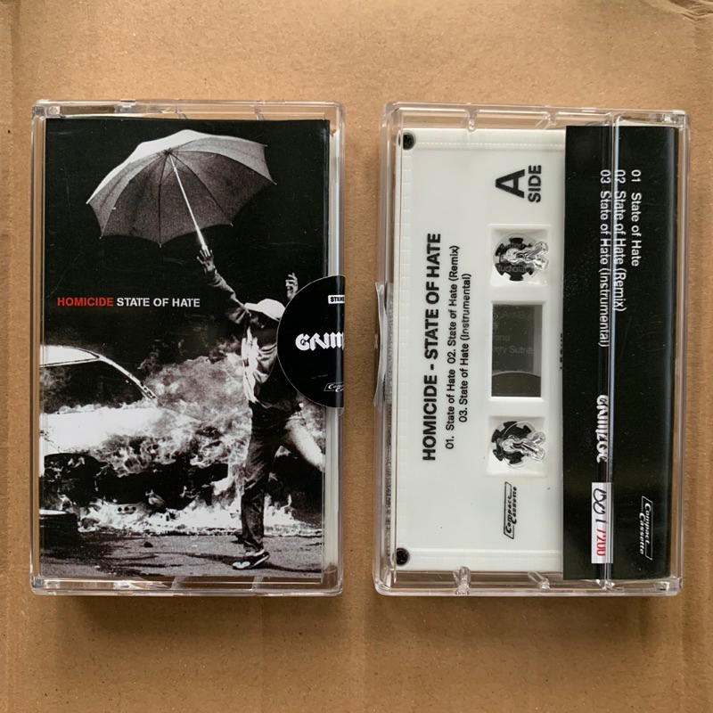 Homicide - State of Hate (Cassette & Patch)