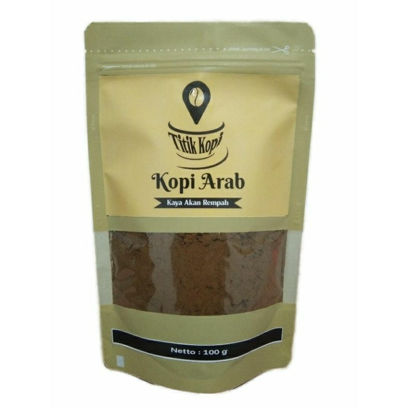 

Kopi Arab/Kopi Rempah/Kopi Herbal//Netto 100gram