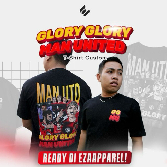 Kaos "Glory Glory EMYU" - The Red Devils/ EMYU